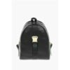LOVE Logoed Shoulder Strap Faux Leather SAFETY Backpack