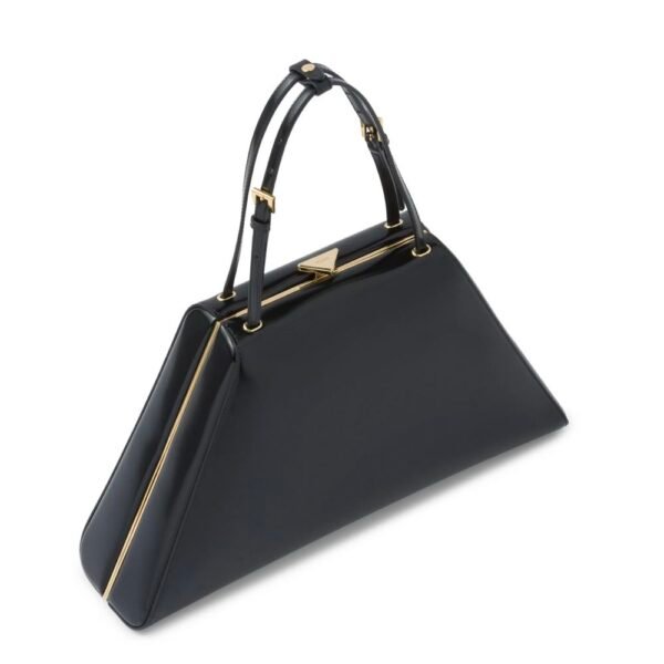 Screenshot Black Leather Handbag