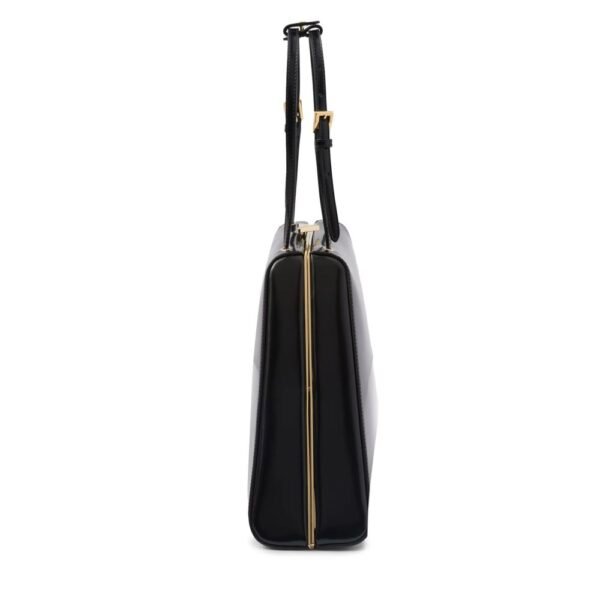 Screenshot Black Leather Handbag