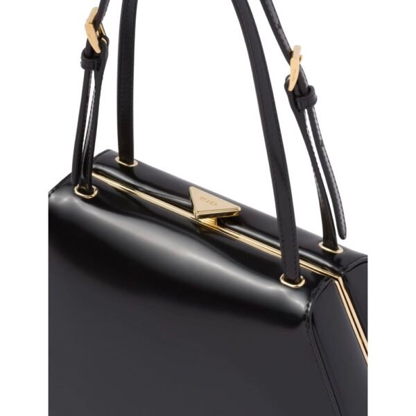 Screenshot Black Leather Handbag