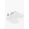 LOVE Quilted Leather BOLD40 Low-Top Sneakers with Golden Eff