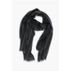 Solid Color Scarf with Fringes