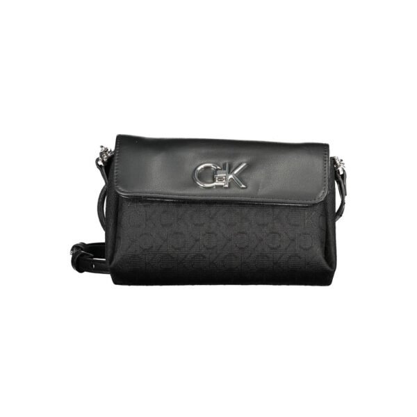 7420646.jpeg Black Polyester Handbag