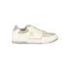 Beige Sports Sneakers with Unique Embroidery