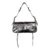 Gray Calfskin Handbag
