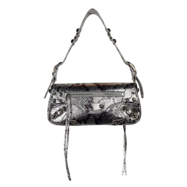7506433.jpeg Gray Calfskin Handbag