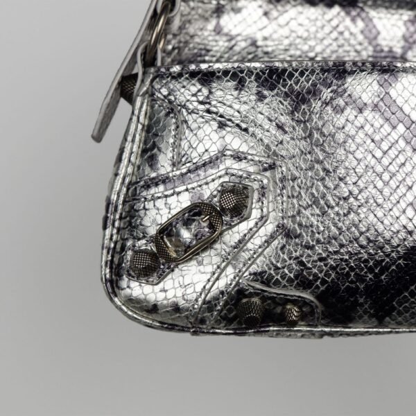 7506437.jpeg Gray Calfskin Handbag
