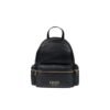 Black Polyester Backpack