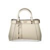 Beige Polyethylene Handbag