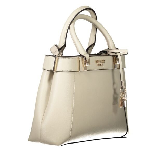 7541688.jpeg Beige Polyethylene Handbag