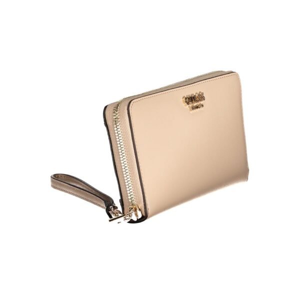 7573341.jpeg Beige Polyethylene Wallet