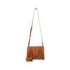 Brown Polyethylene Handbag