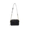 Black Artificial Leather Handbag
