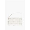 Zipped Closure INTRECCIO PLISSÈ Shoulder Bag