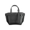 Black Polyester Handbag