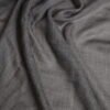 Gray Logo Print Neck Warmer Wrap Shawl Scarf