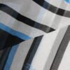 Multicolor Striped Neck Warmer Wrap Scarf