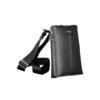 Black Polyester Shoulder Bag