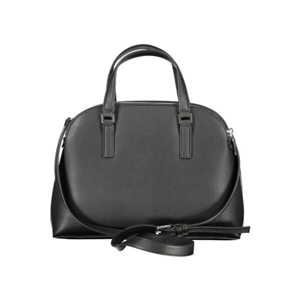 7613486.jpeg Black Polyester Handbag