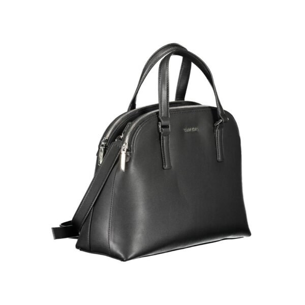 7613487.jpeg Black Polyester Handbag