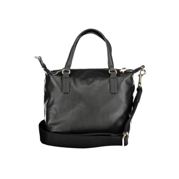 7645884.jpeg Black Polyester Handbag