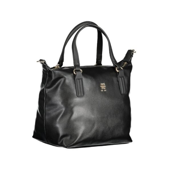 7645885.jpeg Black Polyester Handbag