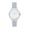 Blue Artificial Leather Watch