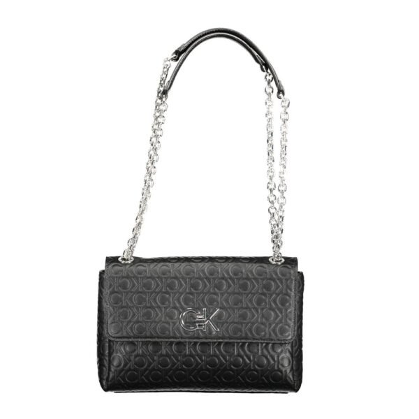 7673822.jpeg Black Polyester Handbag