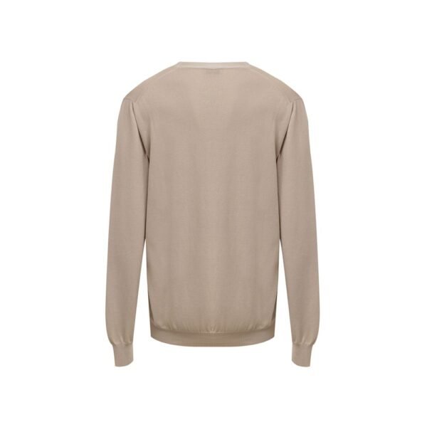 8030606.jpeg Beige Cotton Cardigan