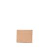 Beige Leather Cardholder