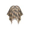 Archivio Check Cashmere Cape