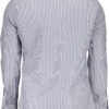 HARMONT & BLAINE MEN'S BLUE LONG SLEEVE SHIRT