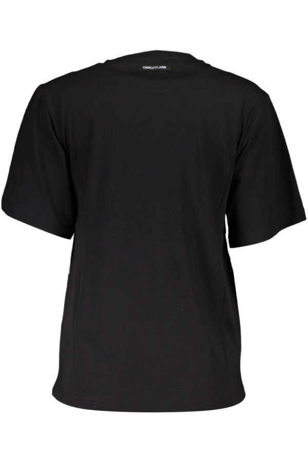 CAVALLI CLASS T-SHIRT SHORT SLEEVE WOMAN BLACK