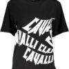 CAVALLI CLASS T-SHIRT SHORT SLEEVE WOMAN BLACK