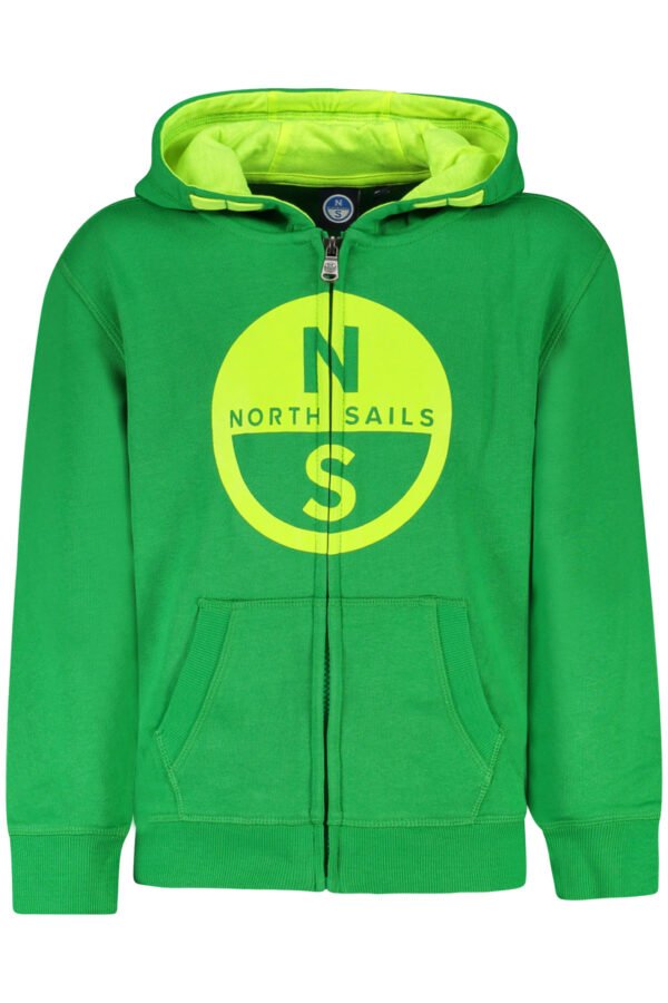 northsailsfelpaconzipbambinoverde_1.jpg NORTH SAILS KIDS' ZIP-UP SWEATSHIRT WHITE