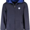 NORTH SAILS KIDS' ZIP-UP SWEATSHIRT WHITE
