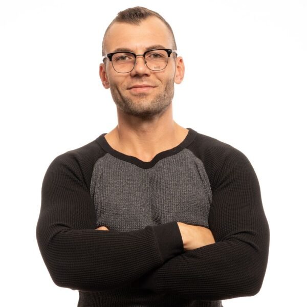 4603069.jpg Black Unisex Optical Frames