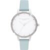 Blue Artificial Leather Watch