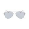 White Metal Sunglasses