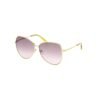 Yellow Metal Sunglasses