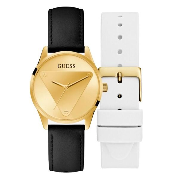 Black Leather Watch