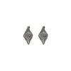 Faceted silver Earrings