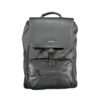 Black Polyester Backpack