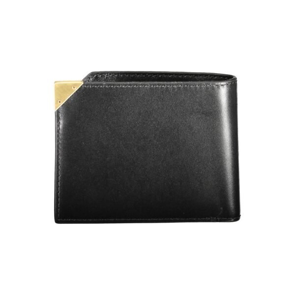 Black Leather Men Wallet
