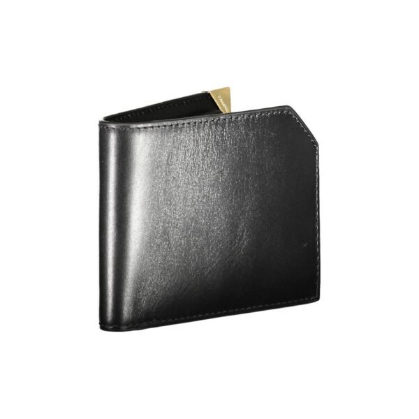 Black Leather Men Wallet