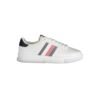 White Polyester Sneaker