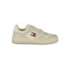 Beige Leather Men Sneaker