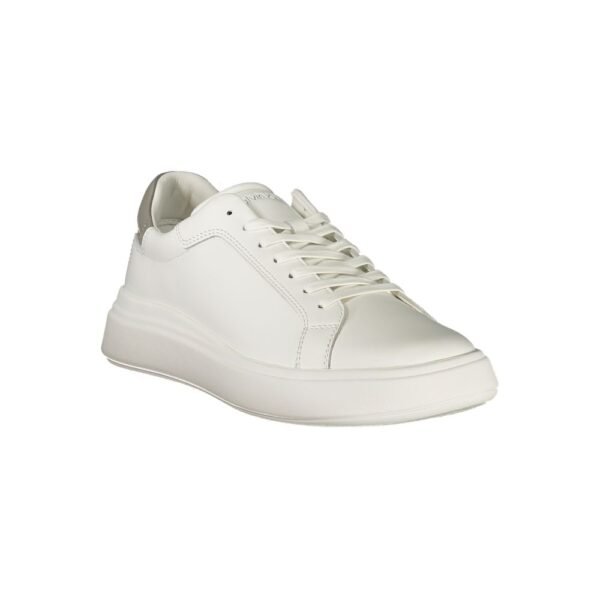 7559423.jpeg White Polyester Sneaker