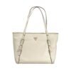 Beige Polyethylene Handbag