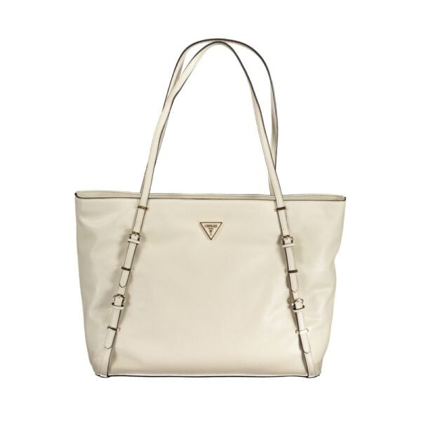 7680443.jpeg Beige Polyethylene Handbag